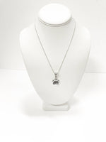 You Left Paw Prints on My Heart Pet Memorial Necklace, Dog Remembrance Jewelry, Pet Remembrance, Dog Memorial Jewelry, Dog Sympathy Gift