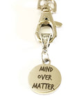 Mind Over Matter Keychain, Encouragement Gift, Motivation Gift, Network Marketing Team Gift,  Motivational Keychain For Her, Daughter Gift