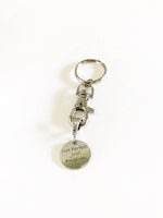 Not Perfect Just Forgiven Keychain, Baptism Gift, Confirmation Gift, Sunday School Class Gifts, Christian Keychain Gifts, Religious Gifts