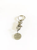 Not Perfect Just Forgiven Keychain, Baptism Gift, Confirmation Gift, Sunday School Class Gifts, Christian Keychain Gifts, Religious Gifts