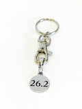 26.2 Marathon Keychain, Runner Gifts, Running Gifts, Marathon Team Gifts, Runner Valentine Gift For Her, Love To Run, Running Marathons