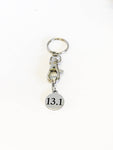 13.1 Half Marathon Keychain, Runner Gifts, Running Gifts, Marathon Team Gifts, Runner Valentine Gift For Her, Love To Run, Running Marathons