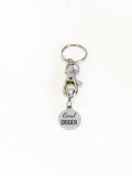 Goal Digger Keychain, Motivation to Achieve Success, Motivational Gifts, Direct Sales Team Lead Gifts, Goal Setting, Goal Setter Gifts