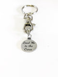 Lead Me To The Cross Keychain, Baptism Gift, Confirmation Gift, Sunday School Gifts, Graduation Gift, Religious New Christian Keychain