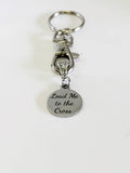 Lead Me To The Cross Keychain, Baptism Gift, Confirmation Gift, Sunday School Gifts, Graduation Gift, Religious New Christian Keychain