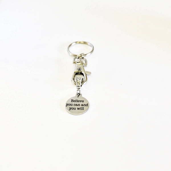 Believe You Can And You Will Keychain, Encouraging Keychain Gift For Her, Daughter Gift, New Job Gift, Motivational Gifts, Believe In You