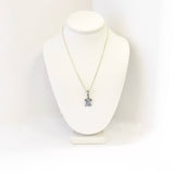 Today A Bride Tomorrow A Wife Forever Your Daughter Silver Necklace, Wedding Gift for Mother Of The Bride, Wedding Necklace Gift For Mom