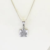 Today A Groom Tomorrow A Husband Forever Your Son Silver Necklace, Grooms Mom Gift, Grooms Mother Gift, Gift For Mom, Wedding Jewelry Gift