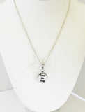 Seize The Day Silver Pendant Necklace, Motivational Gift Necklace, Motivating Jewelry, Encouragement Gift For Her, Direct Sales Team Gifts