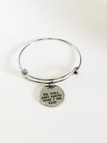 Be Still And Know That I Am God Stacking Bracelet, Psalm 46:10 Scripture Jewelry,  Stacking Bangle, Bible Verse Jewelry, Sunday School Gift