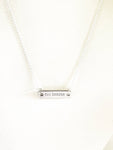 No Limits Connector Bar Necklace, Gift for Daughter, Motivational Jewelry For Her, Achievement Inspirational Necklace Jewelry Gift For Wife