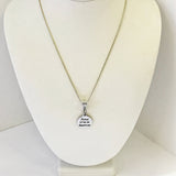 Patriotic Necklace Gifts, Patriotic Gifts, Proud To Be An American Necklace, USA Proud, USA Pride, American Pride Gift, Military Wife Gift