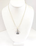 Those Who Walk With God Reach Their Destination Pendant Necklace, Religious Comfort Jewelry Gift For Her, Sympathy Christian Baptism Jewelry