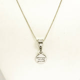 Motivational Gifts, Believe You Can And You Will Silver Necklace, Encouragement Gifts For Her, Encouraging Success, Entrepreneur Gifts