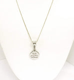 Motivating Jewelry, When Life Gives You Lemons Make Lemonade Silver Necklace, Sympathy Gift, Encouragement Gift For Her, Motivational Gift