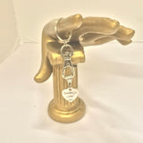 Daddy's Little Girl Gift, Keychain Gift, My Father's Daughter, Remembering Dad, Dad Memorial Gift, Always A Daddy's Girl, Daughter Gift