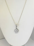 Scripture Necklace Gift, Psalms Necklace, Bible Verse Jewelry, God Is My Strength Necklace, Scripture Jewelry Gift For Her, Sympathy Gift