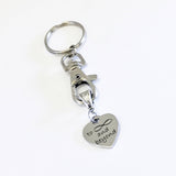 Love Gifts, To Infinity And Beyond Keychain, Daughter Gift, Son Gift, Wife Gift, Love Jewelry Gift For Her, New House Gift, New Car Gift