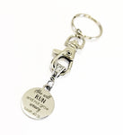 Scripture Gifts, Bible Verse Gifts, She Will Run And Not Grow Weary Keychain, Isaiah 40:31 Gift, Busy Mom Gift, Working Mom Gift For Her