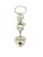 Nurse Gifts, Nurse Keychain, Nurse Keyfob, Nurse Keyring, Nurse Jewelry, Wife Nurse Gift, Daughter Nurse, Favorite Nurse Gift, Nursing Staff