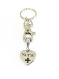 Nurse Gifts, Nurse Keychain, Nurse Keyfob, Nurse Keyring, Nurse Jewelry, Wife Nurse Gift, Daughter Nurse, Favorite Nurse Gift, Nursing Staff