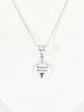 Dialysis Patient Necklace, Dialysis Patient Medical Condition, Medical Awareness Pendant Necklace, Medical Jewelry Gift, Dialysis Jewelry