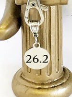 26.2 Marathon Keychain, Runner Gifts, Running Gifts, Marathon Team Gifts, Runner Valentine Gift For Her, Love To Run, Running Marathons