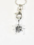 Spider Keychain, Spider Gifts, Arachnid Keychain, Arachnid Gifts, Halloween Arachnid, Spooky Spider, Halloween Gifts, Halloween Spider