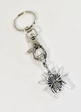 Spider Keychain, Spider Gifts, Arachnid Keychain, Arachnid Gifts, Halloween Arachnid, Spooky Spider, Halloween Gifts, Halloween Spider