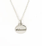 Blessed Necklace, #Blessed Jewelry, I Am Blessed, Christian Jewelry Gifts, Christian Gifts, Blessed Silver Necklace, Religious Gifts For Her