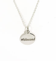 Blessed Necklace, #Blessed Jewelry, I Am Blessed, Christian Jewelry Gifts, Christian Gifts, Blessed Silver Necklace, Religious Gifts For Her