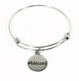 Blessed Bracelet, #Blessed Jewelry, Faith Gift, Christian Jewelry Gift, Christian Bracelet, Religious Bracelet, Spiritual Gift,  Stacking