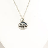 Scripture Necklaces, Let All That You Do Be Done With Love Necklace, 1 Cor 16:14 Necklace, Bible Verse Necklace, Bible Verse Jewelry Gift