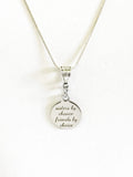 Sisters By Chance Friends By Choice Necklace, Sister In Love Jewelry Gift, Sister In Law Valentine Gift, Sister Necklace, Sisters Friends