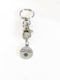 Let Your Heart Be Your Compass Keychain Gift, Graduation Moving Gift, Encouragement Gift For Her, Life Affirmation Mindfulness Jewelry Gift