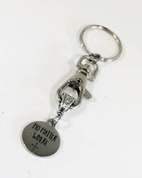 No Matter Where Keychain, Love Gift, New Car Gift, Going Away Gift, Going to College Gift, Daughter Gift, Wife Gift, New Home Gift, New Job