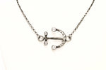 Anchor Jewelry, Gunmetal Silver Anchor Necklace, Gift For Her, Anchor Necklace, Anchor Lover Jewelry, Beach Jewelry, Anchor Sorority Gift