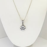 Believe You Can And You Will Silver Necklace, Encouragement Jewelry Gift For Daughter, Believe In You, Motivational Jewelry Gifts, Inspiring