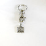 Today A Bride Tomorrow A Wife Forever Your Daughter Keychain, Father Of The Bride Gift, Mother Of The Bride Gift, Wedding Day Parents Gift