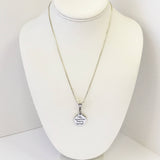 Mother Of The Bride Silver Necklace, Wedding Party Gifts, Wedding Announcement, Gift For Mom, Mother Of The Bride Gift, Necklace For Mom