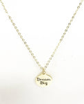 Dream Big Necklace, Motivational Necklace, Encouragement Necklace, Encouragment Gift, Motivational Gift, Direct Sales Team Gift For Her