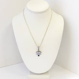 I Love My Lineman Silver Necklace, Lineman Wife Jewelry Gift, Lineman Girlfriend, Thankful for Linemen, Supporting Linemen, Wife of Lineman