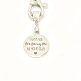 Stepmother Gift, Mother In Law Gift, Thank You For Loving Me As Your Own Keychain, Grandmother Gift, New Stepmother Gift, MIL Gift