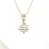 Stepmother Necklace, Grandmother Necklace, Mother In Law Necklace, Thank You For Loving Me As Your Own Necklace, Stepmother Jewelry Gift