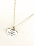 Firefighter Mom Necklace, Proud Firefighter Mom Jewelry, Gift For Firefighter Mom, Firefighter Mother Gift, Gift For Mother Of Firefighter