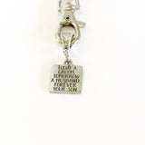 Today A Groom Tomorrow A Husband Forever Your Son Keychain Gift, Gift For Mom, Gift For Dad, Grooms Mom Gift, Grooms Dad Gift, Wedding Gift