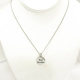 Best Brother Necklace, Stainless Steel Necklace, Gift For Brother, Brother Jewelry, Brother Gift, Best Brother Gifts, Gift From Sister