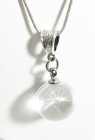 Dandelion Wish Necklace, Dandelion Seed Necklace, Make.A Wish Necklace, Wishes Necklace, Daughter Jewelry, Wish Jewelry Gift, Wife Gift