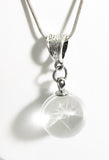 Dandelion Wish Necklace, Dandelion Seed Necklace, Make.A Wish Necklace, Wishes Necklace, Daughter Jewelry, Wish Jewelry Gift, Wife Gift