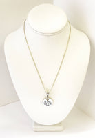 Be Still And Know That I Am God Silver Necklace, Psalm 46:10 Scripture Necklace, Scripture Jewelry, Bible Verse Jewelry Gift, Baptism Gift